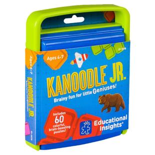 learning resources俄罗斯重力方块kanoodle幼儿园itrax益智玩具