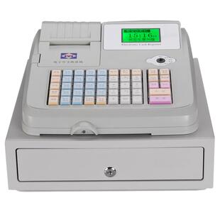 爱宝M-500收银机超市便利店小型餐饮点单机小吃面馆早餐点餐收钱机海外繁体英文打印小票电子收款一体机