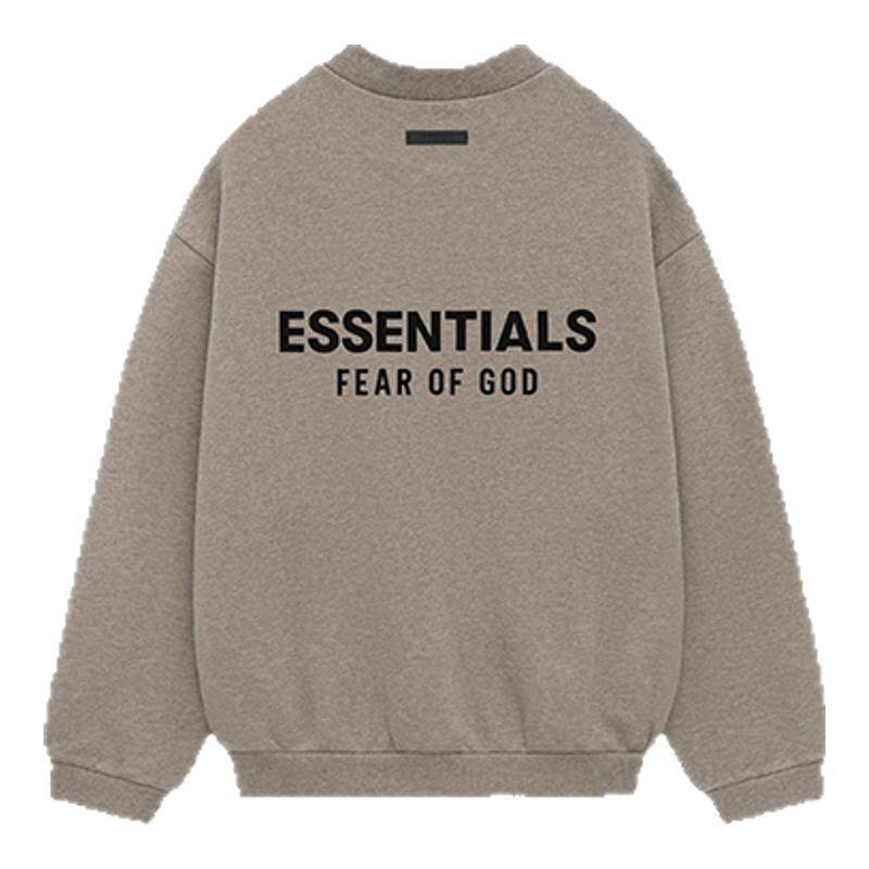 FOG Essentials 24FALL HOLIDAY 百搭撞色大LOGO烫标印花圆领卫衣