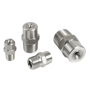 304不锈钢广角实心锥形喷嘴 高低压工业喷淋清洗降温除尘雾化喷头