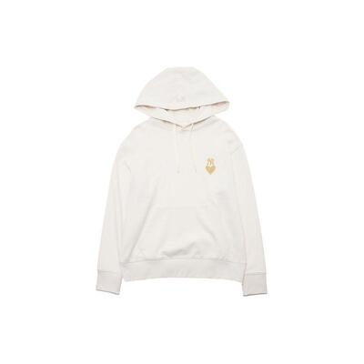 MLB SS24 爱心系列 纽约洋基队 徽标连帽落肩袖卫衣 男女同款