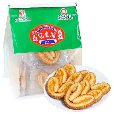 上海冠生园蝴蝶酥中华老字号特产南京东路置地广场同款蝴蝶酥200g