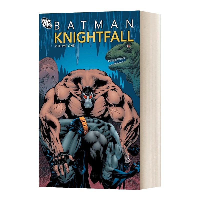 现货 Batman Knightfall Vol 01 蝙蝠侠:骑士陨落 第1卷 DC漫画 Chuck Dixon 英文原版