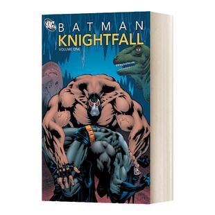 现货 Batman Knightfall Vol 01 蝙蝠侠:骑士陨落 第1卷 DC漫画 Chuck Dixon 英文原版