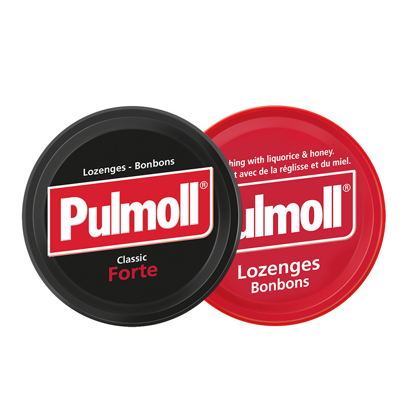 【临期特惠】德国pulmoll薄荷甘草蜂蜜润喉糖养肺流感换季烟民