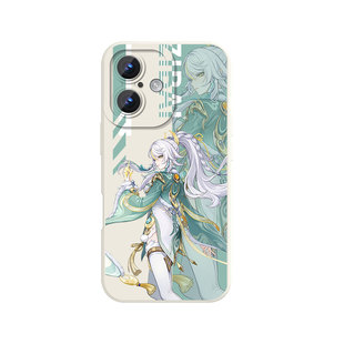 兹白手机壳苹果17华为mate70游戏iPhone16promax小米15周边OPPO二次元vivo少女14白马仙人pura80元神13适用60
