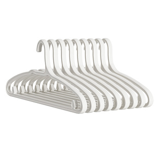 禧天龙衣架塑料无痕防滑衣架子学生宿舍衣撑加厚加粗宽肩家用衣挂