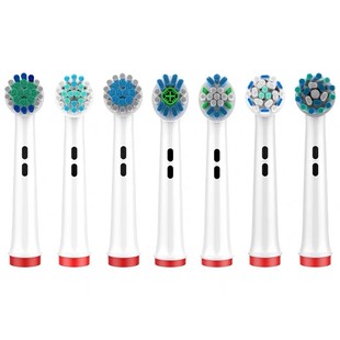 适配博朗OralB欧乐b比电动牙刷替换头通用刷头D100p2000p4000pro3