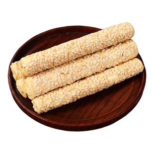 正宗老式麦芽糖零食义乌芝麻糖杆软糖果土特产制作儿童老年人甜食