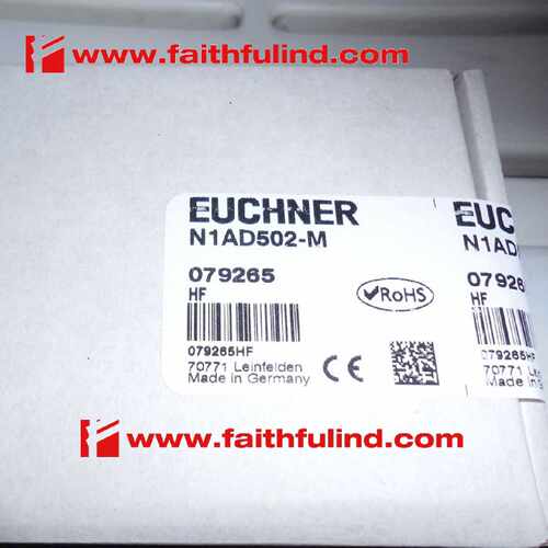 议价Euchner 079265 安士能全新安全模块 N1AD502-M