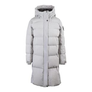北极狐 长款白鹅绒羽绒服 防风保暖内里蓄热结构羽绒外套09242278