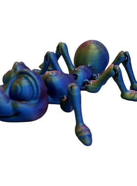 3D打印仿真蚂蚁可动模型摆件