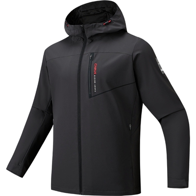 安踏商务休闲外套男子冬季热返科技防泼水锁温保暖外套152547606N