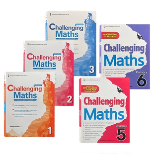 新版 第六版 新加坡数学 英文版 挑战数学 思维训练 Challenging Maths 提高思维 高难度 EPH 备考AEIS 考试