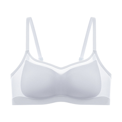 刘亦菲同款无痕凉感小胸聚拢文胸