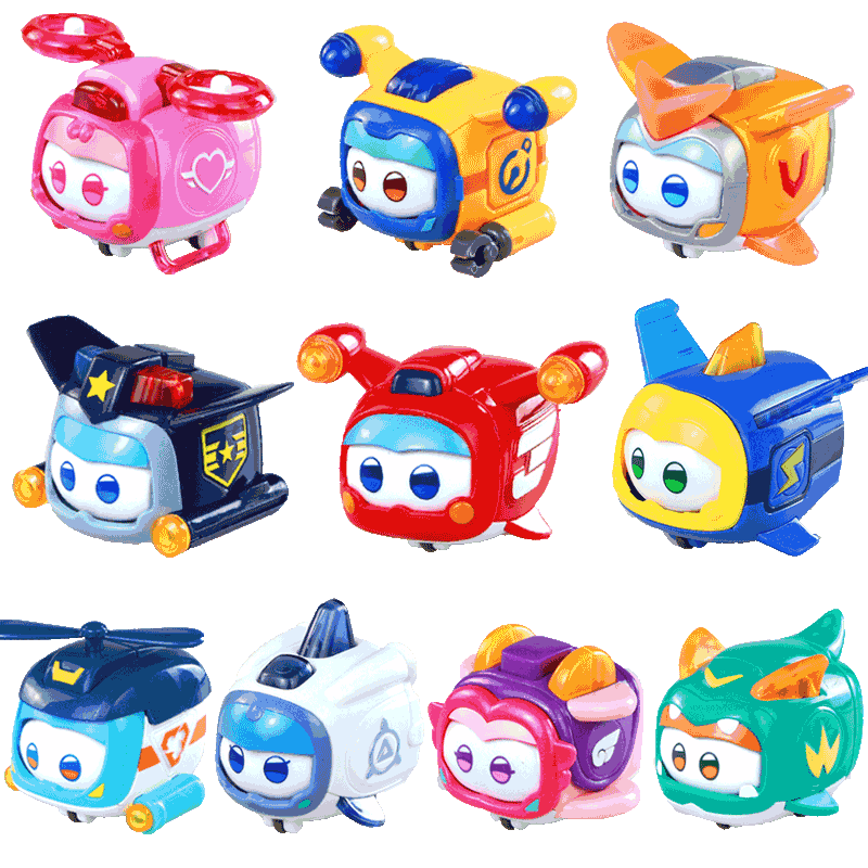 奥迪双钻超级飞侠13季超级宠物巧巧迷你警宝亮爱宝金小宝乐宝玩具