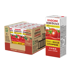 kagome可果美复合果蔬汁日本进口野菜生活100%番茄汁200ml*12盒