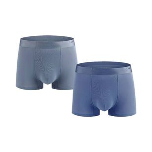 男士内裤80支冰丝莫代尔无痕一片式蚕丝裆平角C裤头K无缝罐装2026