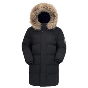 骆驼羽绒服女2025年冬季防寒服毛领鸭绒户外防风工装外套上衣