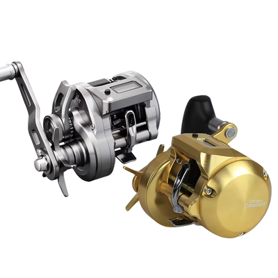 禧玛诺SHIMANO旗舰25/24款小银轮OCEA CONQUEST CT数显鼓轮CQ鱼轮