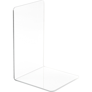 留白简约创意ins风亚克力透明磨砂L型立式书立学生桌面文件本挡板
