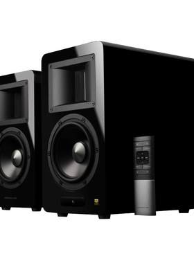 EDIFIER漫步者A200T典藏式书架音箱有源HIFI蓝牙电视客厅桌面音响