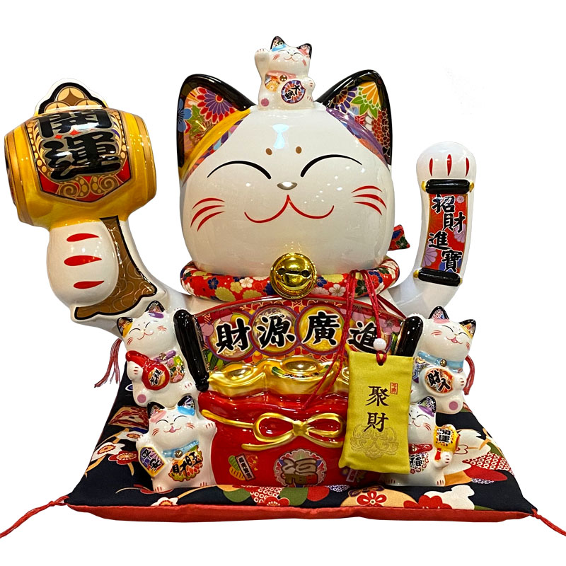 福缘摇手招财猫新款开业乔迁送礼