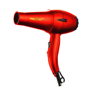 人杰吹风机家用 发廊理发师用电吹风 红色烤漆大功率吹风机