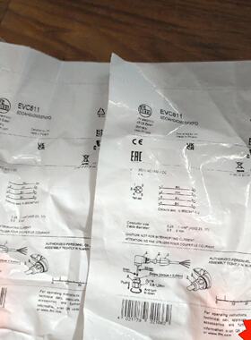【请询价】易福门IFM易福门传感器接头，型号EVC811，全新原装正
