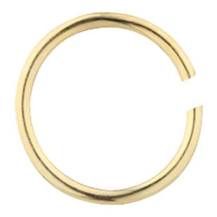 925银饰品DIY配件 银圈开口闭口圈 纯银环连接用小圈仔小环银圆圈