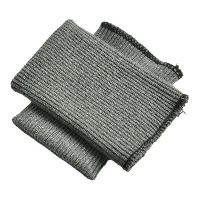 纯棉针织弹力罗纹袖口裤脚锁边