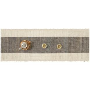 慕布卡夏布棉麻茶席桌旗布中式禅意茶几旗日式长条茶垫麻黑色定制