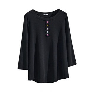 250斤加肥加大显瘦大码正肩七分袖T恤女打底衫中袖夏装上衣小众