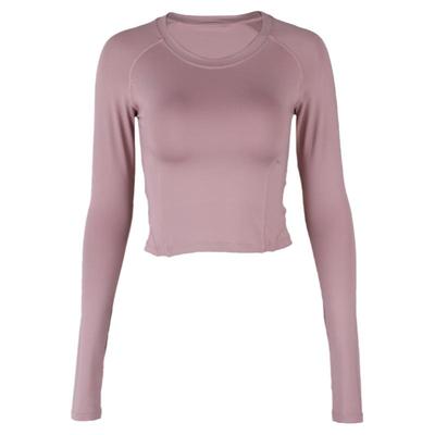 性感DCW健身上衣网红长袖运动t恤