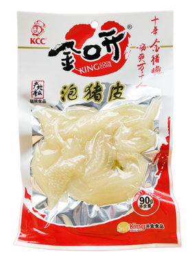 泡椒猪皮金口开金小袋小吃真空
