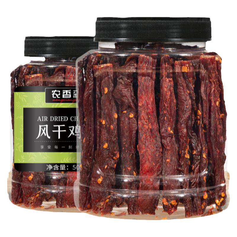 农香森风干鸡肉干高蛋白解馋零食