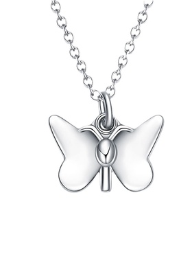 官网蝴蝶bm项链气质吊坠夏季