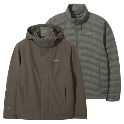 NEPA男士三合一夹克羽绒内胆