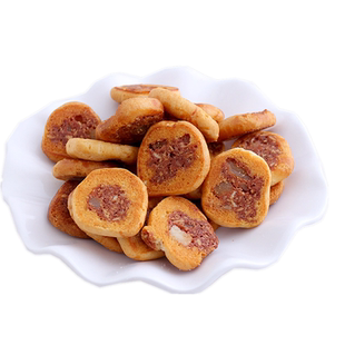 老香斋上海特色鸡仔饼上海特产传统糕点500g咸味零食城隍庙小吃