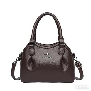 软皮真皮女士包包2026新款洋气斜挎包牛皮女包多层容量手提包单肩