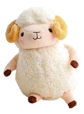 样板间女孩房飘窗小绵羊公仔毛绒