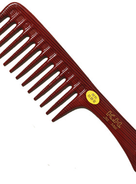 嘉美梳头发工具宽齿塑料