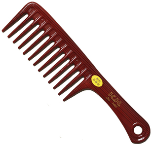 嘉美 大齿梳头发女卷发梳大尺美发工具大卷长发湿发宽齿塑料梳子