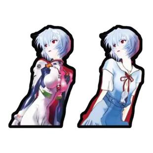 新世纪福音战士EVA幻术贴纸渚薰明日香绫波丽3D渐变变图光栅手机