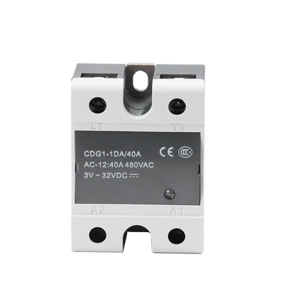 3D打印机配件 单相SSR-DA无触点固态继电器dc-ac40A直流控交流器
