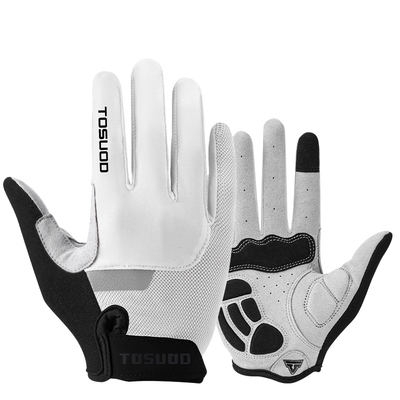 塔斯队长自行车手套全指防滑缓震