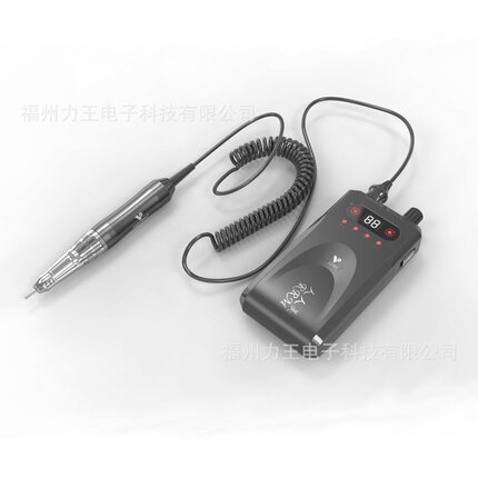 新款人人美便携式充电美甲打磨机小型电动指甲修甲抛光工具套装