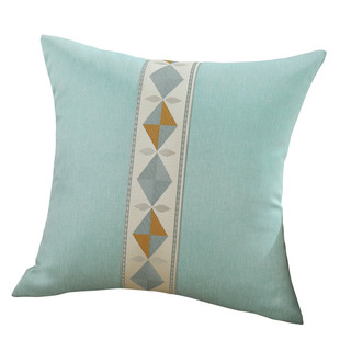 时尚靠垫套不含芯45x45简约现代四季通用舒适抱枕沙发大靠枕55x55