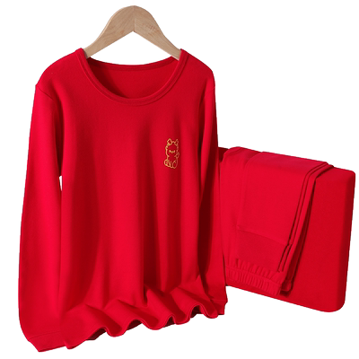 A类纯棉｜“本命年”儿童红内衣