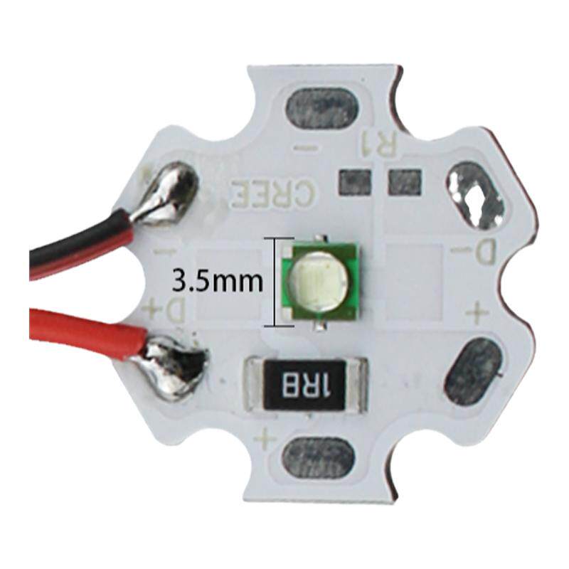 免驱动3瓦进口LED灯珠3.7V电池5Vusb充电宝12V模块手电筒灯芯DIY